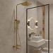 Душевая система Oliveeka Y-Line 300 1 режим OL-739902-BG (золото матовое)