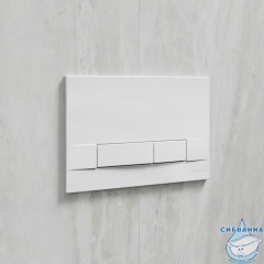 Кнопка смыва Lemark Bit 9804008 белый глянцевый