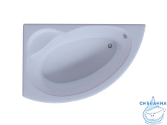 Акриловая ванна Aquatek Аякс  2 L 170х110 с каркасом
