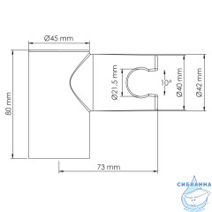 Держатель душа Wasserkraft A319
