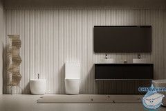 Биде напольное ABBER Bequem AC1152 (без сиденья)