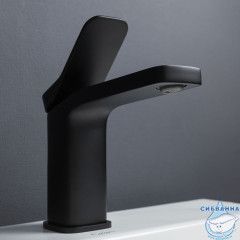 Смеситель для раковины Calypso CS1072-6 (черный матовый)