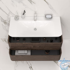 Тумба под раковину AM PM Sensation 100 табачный дуб