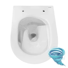 Унитаз подвесной безободковый Grossman GR-4455SQ с сиденьем Soft Close (микролифт)