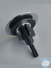 Слив-перелив для ванн McALPINE 70 см MRB11-MBL (черный матовый)