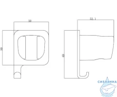 Держатель душа Allen Brau 296312