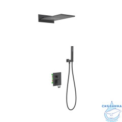 Душевая система Timo Briana SX-7139/03SM 230 1 режим (черный матовый)