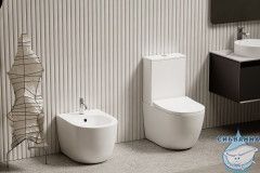 Биде напольное ABBER Bequem AC1152 (без сиденья)