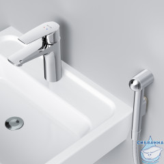 Смеситель Am.Pm Gem F90A03000 с гигиеническим душем (хром)