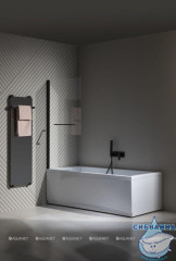 Акриловая ванна Aquanet Bright 180x80 с каркасом