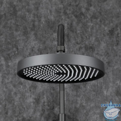 Душевая система Frap F2475-9 250 1 режим (оружейная сталь)