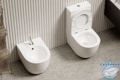 Биде напольное ABBER Bequem AC1152 (без сиденья)