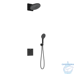 Душевая система Vincea Inspire 250 1 режим VSFW-3I21MT5MB (черный матовый)