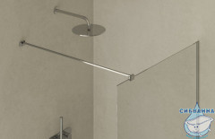 Душевое ограждение Ravak Walk-In Air Wall 110 см профиль хром, стекло прозрачное GW9WD0C00Z1C