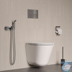 Клавиша смыва, универсальная, хром, Unifix, 031, IDDIS, UNI31CHi77