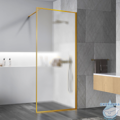 Walk-in Vincea Walk-In HP Art 100 см VSW-1HP100FLBG (брашированное золото)