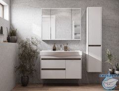 Шкаф-зеркало Акватон Нортон 100 1A249302NT010 белый