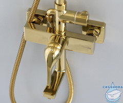 Душевая система Wasserkraft 300 1 режим  A17101 (золото)