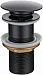 Донный клапан для раковины Allen Brau Priority 265539 (черный матовый)