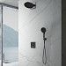 Душевая система Vincea Inspire 250 1 режим VSFW-3I21MT5GM (вороненая сталь)