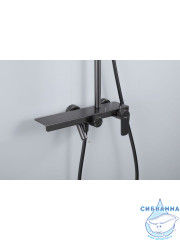 Душевая система Frap F24203-9 300 1 режим (оружейная сталь)