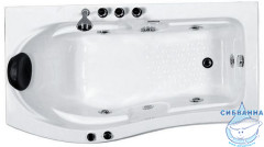 Акриовая ванна Gemy G9010 B R 173х83 с гидромассажем