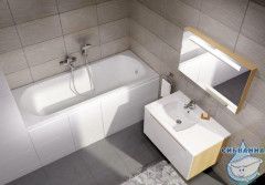 Акриловая ванна Ravak Domino 150x70 с ножками