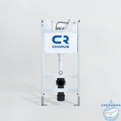 Инсталляция для унитаза Charus City с кнопкой смыва Minimalista хром глянец CR.200.21.01