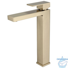Смеситель для раковины Abber Daheim AF8211G  (без донного клапана) (золото)
