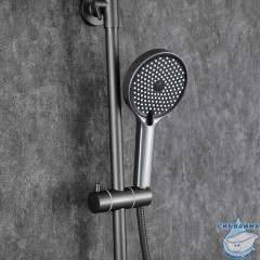 Душевая система Frap F2475-9 250 1 режим (оружейная сталь)
