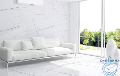 Плитка керамогранитная AZARIO LUVR WHITE 60х120 High Glossy (P4030821120HG)