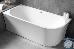 Акриловая ванна ABBER AB9257-1.5 L 150x78 с каркасом