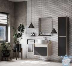  Зеркало Aquaton Лофт Урбан 65 см 1A254102LQX50