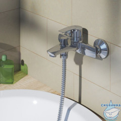 Смеситель для ванны с керамическим дивертором, Ray, Iddis, RAYSB02i02WA