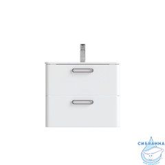 Тумба с умывальником, подвесная, 60 см, белая, Brick, IDDIS, BRI60W0i95K