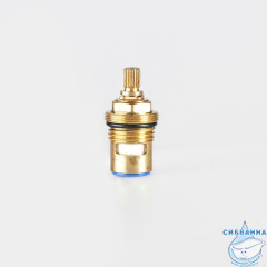 Кран-букса для смесителя, керамика, 90°, 20 зубцов, G1/2", М24, h=46 мм, IDDIS, 998CR461SM-1