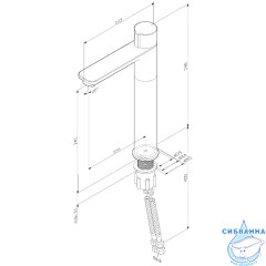 Смеситель для раковины Am.Pm X-Joy F85A92500(хром)