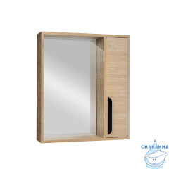 Зеркальный шкаф Viant Кёльн 60 светлое дерево VKEL60SD-ZSH