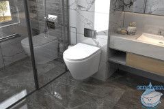 Унитаз подвесной Abber Bequem AC1102 с сиденьем Soft Close (микролифт)