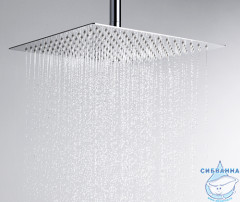 Верхний душ WasserKRAFT 300 1 режим (хром) A118