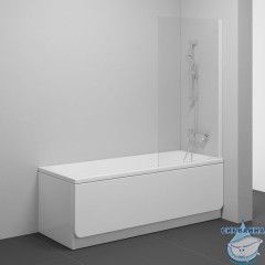 Шторка для ванны Ravak Nexty NVS1-80 профиль белый, стекло прозрачное