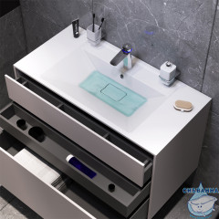 Тумба под раковину Am.Pm Inspire 2.0 100 M50AFHX1003EGM элегантный серый матовый