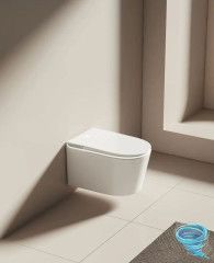 Унитаз подвесной импульсный Allen Brau Smart 4.I1001.20 с сиденьем Soft Close (микролифт) 