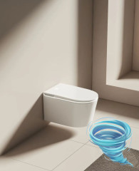 Унитаз подвесной импульсный Allen Brau Smart 4.I1001.20 с сиденьем Soft Close (микролифт) 