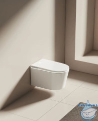 Унитаз подвесной импульсный Allen Brau Smart 4.I1001.20 с сиденьем Soft Close (микролифт) 