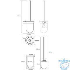Ершик для унитаза Bemeta Organic 157113141