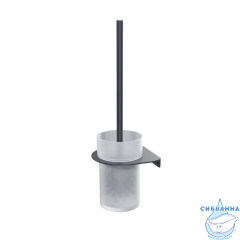 Ерш, матовое стекло, нержавеющая сталь, NOА, черный матовый, IDDIS, NOABLG0i47