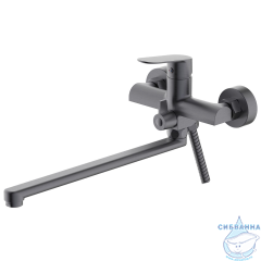 Смеситель для ванны Azario Alanti AZ-K1732GR (графит)