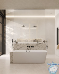 Ванна из искусственного камня ABBER Stein 170x75 AS9621-1.7 L