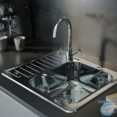  Смеситель для кухни Iddis Acros ACRSB00i05 (хром)